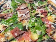 黑松露火腿菌菇芝士薄饼-Blac+Blac(中海环宇荟店)