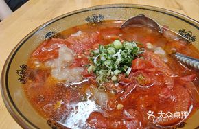 Tomato Shuihuo Meat Slice Soup