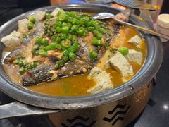 -探鱼·鲜青椒爽麻烤鱼(银泰城店)