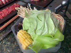 蔬菜山珍拼盘-王家渡火锅店(棕榈泉店)