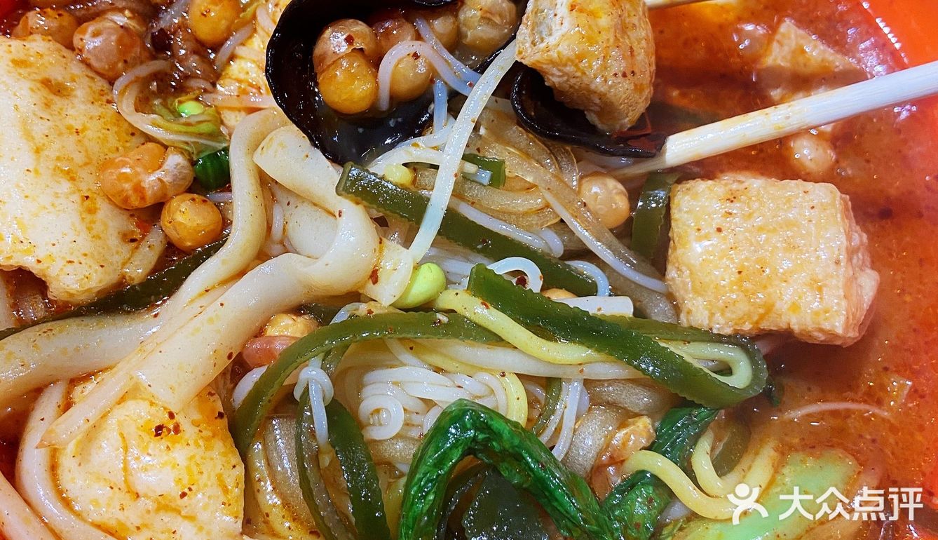 不经意偶遇的老式麻辣烫