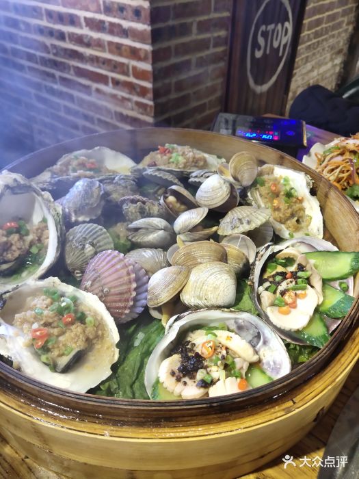 蒸汽小镇 蒸汽海鲜-海鲜一锅蒸-菜-海鲜一锅蒸图片-北京美食-大众点评