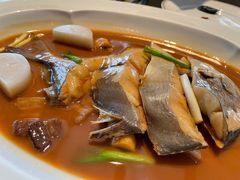 鲳鱼烧年糕-新荣记(新源南路店)