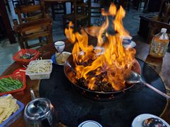 -麒麟羊庄酒店内庭院(新风街豪威麒麟店)