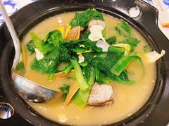 大黄蚬子煮小白菜-东方饺子王(和平里店)