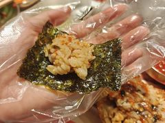 -草家酱蟹炭火烤肉店(珲春南路一店)