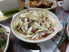 韭黄炒叉烧-聂记粤菜馆(鼓西路店)