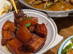 -东来菜馆•手抓海鲜家常菜•海鲜锅贴(鸽子窝店)