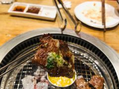 美式黑椒厚切牛板腱※黑胡椒酱味-御牛道日式烤肉料理(杭州万象城店)