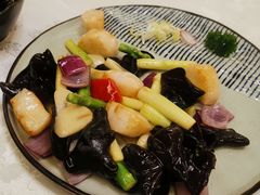 芦笋木耳炒带子-酌宴府The China Club·广州万富希尔顿酒店(云城东路店)