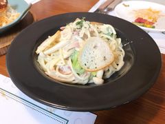 培根蘑菇意大利面-Deer Park鹿园西餐(仁恒置地广场店)