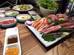 -明洞阿姨·韩式酱蟹烤肉·创意料理(三元桥店)