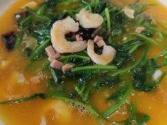 上汤菠菜-良师门滨海人家·海鲜·家常菜(滨海城店)