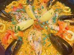 传统西班牙海鲜烩饭-AZUL by FUEL蓝色·法式酒馆(琶醍店)