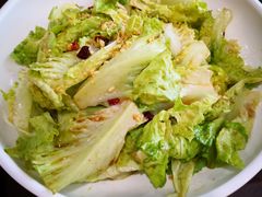 炝拌生菜-刘胖子家常菜·蹄花焖藕(中南店)