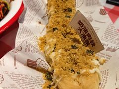 肉松奶油大油条-在老街·淮安大排档·甜麻干煸龙虾·烧烤(河下古镇店)