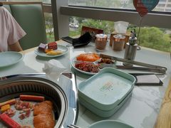 -绿岛港轩海鲜烤肉涮锅自助餐厅