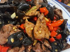 爆炒猪肝-老游独一佳湘菜馆(高新四路店)