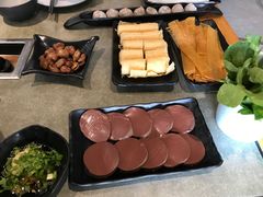 果冻鸭血-贰重天冰煮羊自助火锅(东坝店)