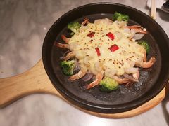 堂烹蒜蓉芝士虾-雀蓝川菜(奥体广场店)