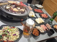 -啊美丽炭火烤肉(滑翔一店)