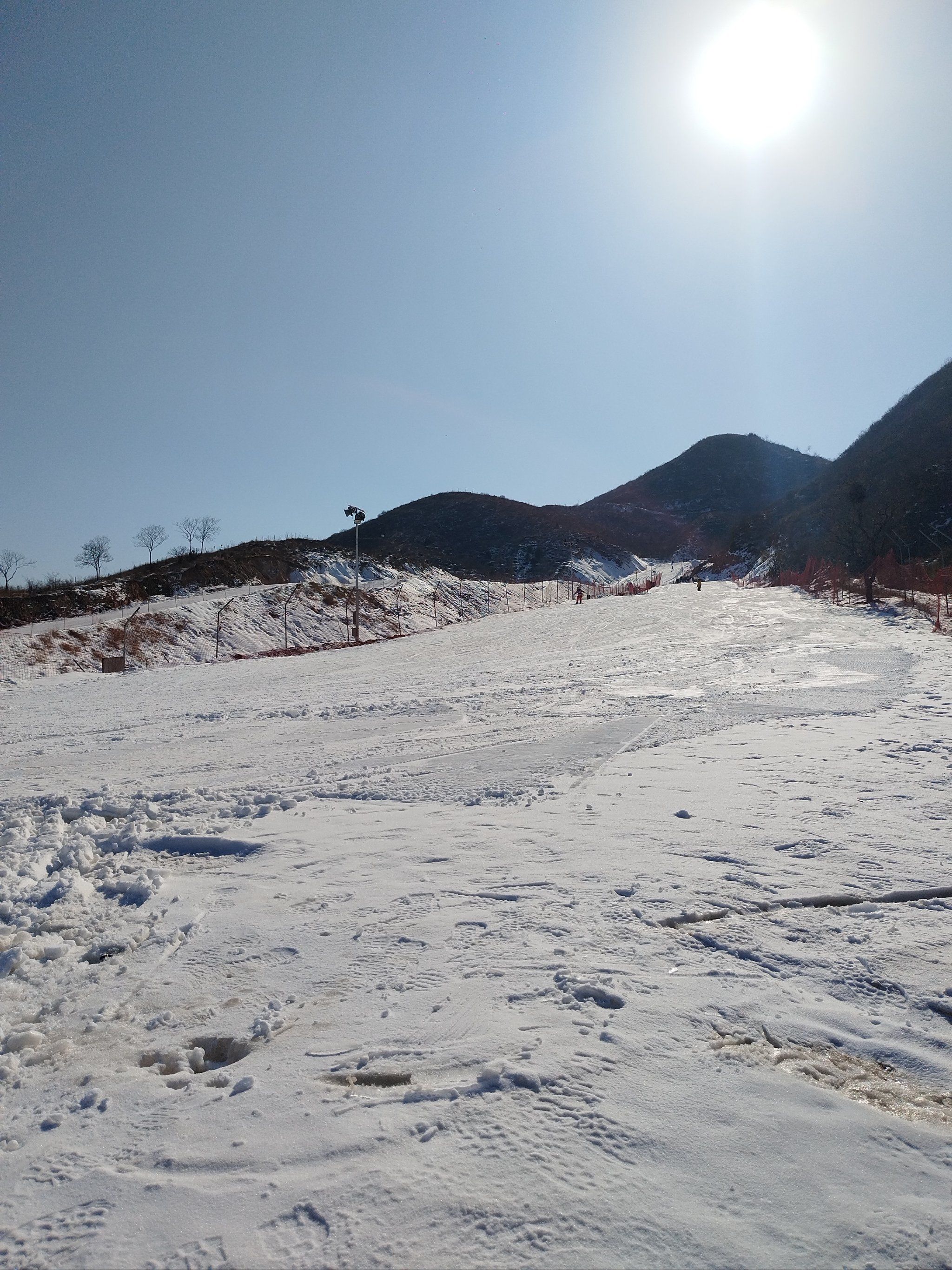无极山滑雪