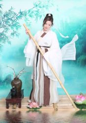 -后宫·古装汉服京剧儿童亲子全家福摄影