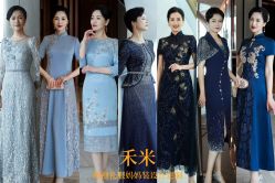 -禾米旗袍妈妈装礼服定制(嘉业国贸店)