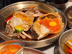 -草家酱蟹炭火烤肉店(珲春南路一店)