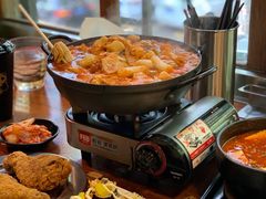 推金年糕部队锅-米屋石锅拌饭(师大店)