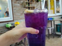 -蝶豆花蓝面条