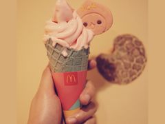 白桃华夫筒-麦当劳(温州人民路店)