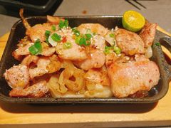 铁板盐烧猪颈肉-沼津港精致料理·寿喜烧·烧鸟(龙湖南桥天街日料榜单店)