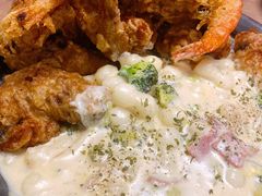 炸鸡配奶油年糕-HOTISLAND海鸡岛·韩国料理(江南西店)
