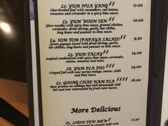 菜单-Sala Thai Restaurant