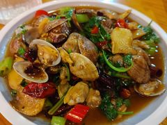 辣炒花蛤-回·龙虾铺·盆盆蟹·烧烤大排档(回龙观店)