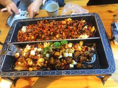 宫保鸡丁烤鱼（清江鱼/斤）-锦尚阁烤鱼•天津菜(宣武门胡同店)
