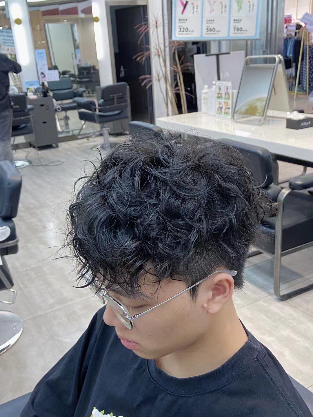 男烫发名称和发型图片
