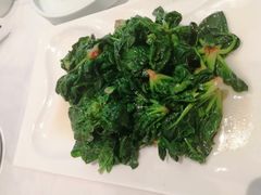 清炒崇明矮脚菠菜-道道鲜·崇明私房菜(五角场店)