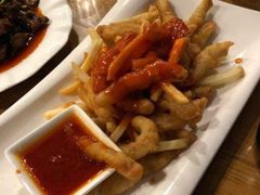 糖醋里脊配薯条-小碗大胃(福久源新天地店)