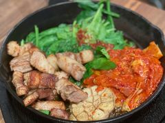 铁锅炭烤五花肉-INSA Korean Bistro饮鲨韩食酒馆