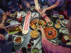 -热火朝天鲜切牛肉火锅(南强街巷店)