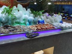 自助取餐区-锤头鲨毛肚海鲜烤肉自助餐厅(国购广场店)