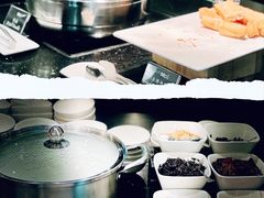 白粥配小料-上海西藏大厦万怡自助餐厅(徐汇店)