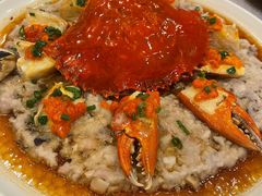 和乐蟹蒸手剁肉饼-广州文华东方酒店·江-由辉师傅主理