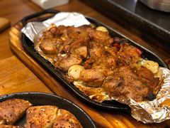 料理烤老味道鸡块-老东镇啤酒屋海鲜加工·蒸汽海鲜·海鲜烧烤(台东店)