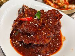 -草家酱蟹炭火烤肉店(珲春南路一店)