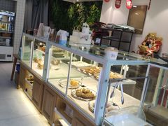 面包甜点陈列柜-执茶识麦(万达华府店)