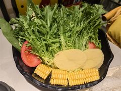 健康时蔬拼盘-大嘴霸王排骨·排骨汤锅(川师店)