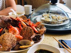 一筐蛤蜊-遇见海蒸汽海鲜餐厅(滨海蓝天店)